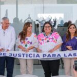 Inauguran el Centro de Justicia para las Mujeres en Tulum.