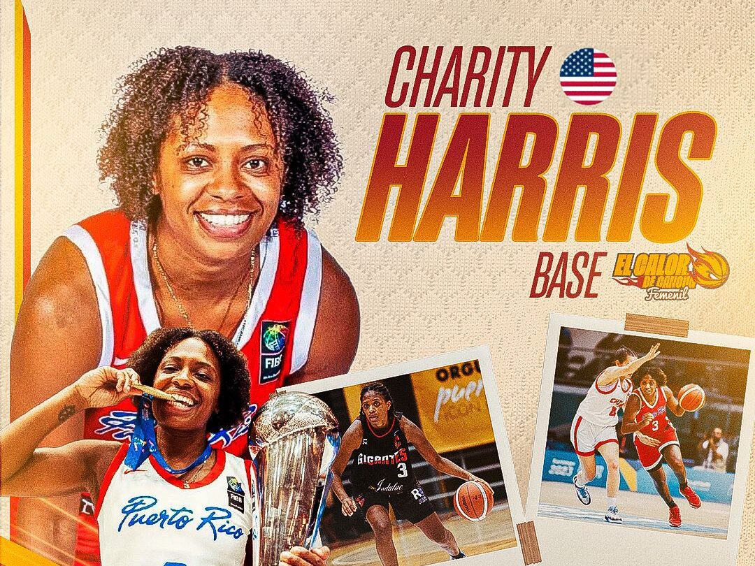 Reporta con El Calor de Cancún, la estadounidense Charity Harris.