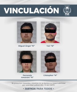 Obtiene Fiscalía vinculación a proceso para cuatro personas por su probable responsabilidad en el delito de narcomenudeo