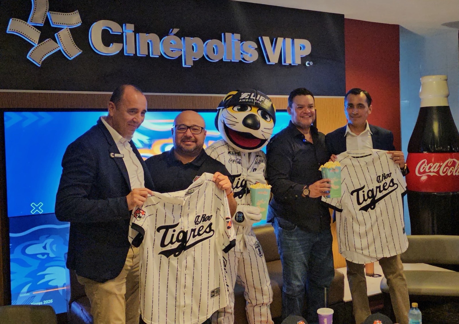 Tigres y Cinépolis se unen para llevar la experiencia del beisbol a otro nivel